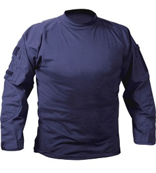 Navy Blue Fire Retardant NYCO Combat Shirt Navy Blue Fire Retardant NYCO Combat Shirt