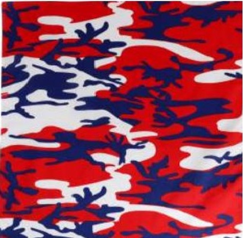 Patriotic Camo Bandana Patriotic Camo Bandana