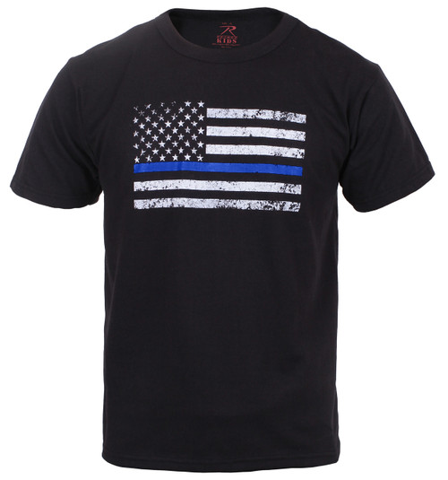 Kids Thin Blue Line T-Shirt Kids Thin Blue Line T-Shirt