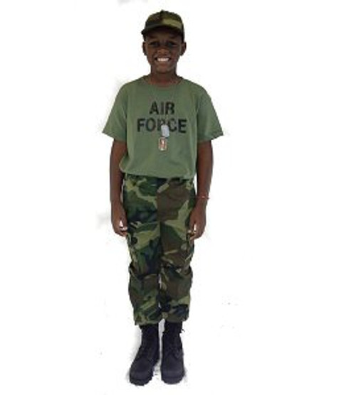 Kids Basic Training Air Force Costume Kids Basic Training Air Force Costume