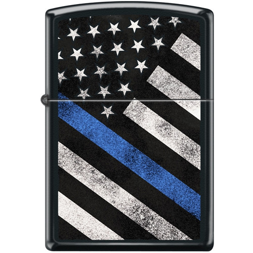 Thin Blue Line Zippo Lighter Thin Blue Line Zippo Lighter