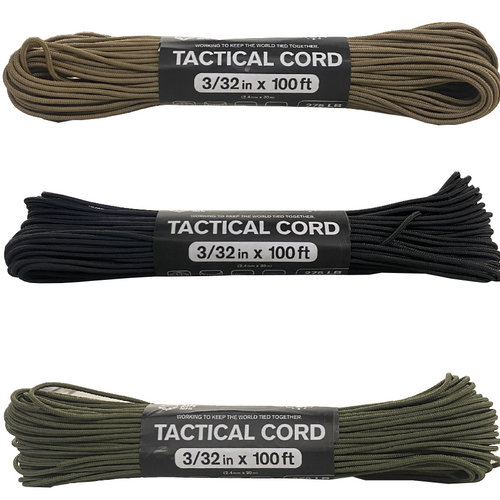 275lb Test 100ft by 3/32" Tactical Cord 275lb Test 100ft by 3/32" Tactical Cord