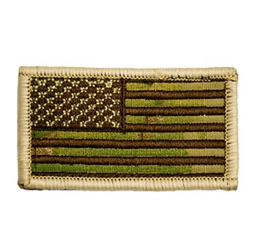 Kids Multicam American Flag Patch Kids Multicam American Flag Patch