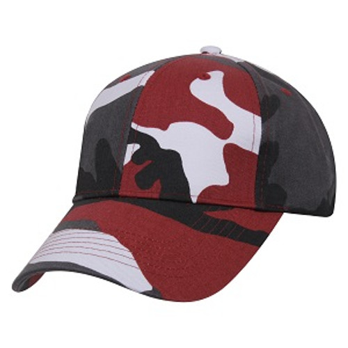 Red Camo Baseball Hat Cap Red Camo Baseball Hat Cap