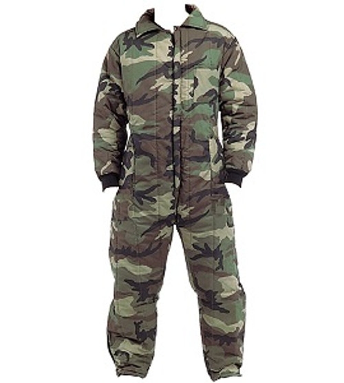 Woodland Camo Insulated Coveralls Woodland Camo Insulated Coveralls
