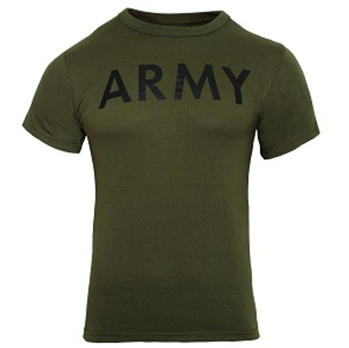 Olive Drab Military Army Physical Training T-Shirt Olive Drab Military Army Physical Training T-Shirt