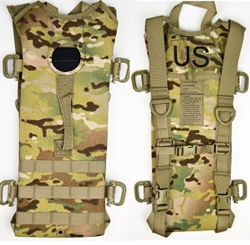US GI MOLLE MultiCam Military Hydration Carrier System  US GI MOLLE MultiCam Military Hydration Carrier System