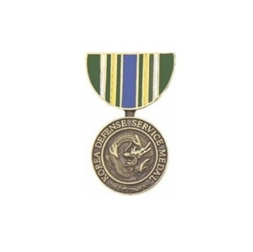 Korea Defense Service Medal Hat Pin Korea Defense Service Medal Hat Pin