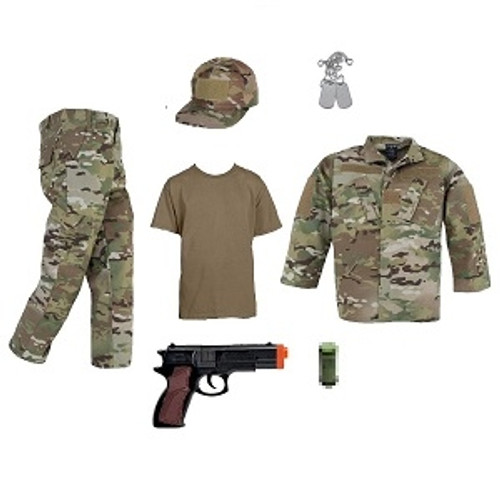 Kids OCP MultiCam Soldier Costume Kids OCP MultiCam Soldier Costume