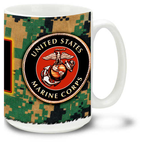 United States Marine Corps Crest Semper Fi - 15oz. Mug United States Marine Corps Crest Semper Fi - 15oz. Mug