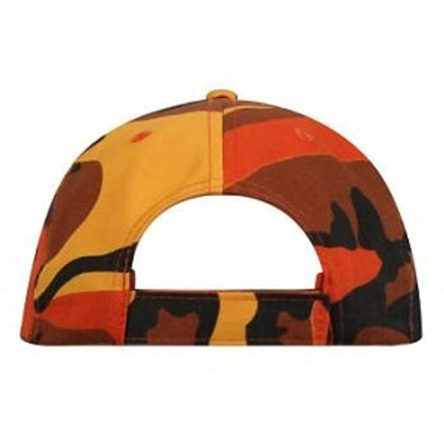 Orange Camo Supreme Low Profile Cap Orange Camo Supreme Low Profile Cap