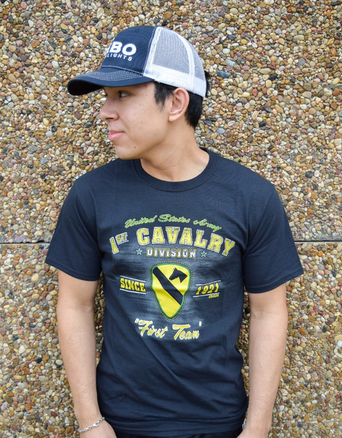 US Army 1st Cavalry Division Premium T-Shirt US Army 1st Cavalry Division Premium T-Shirt
