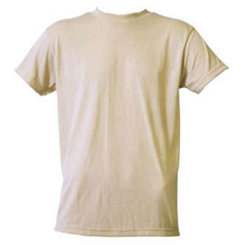 ACU Tan T-Shirt-100% Cotton 