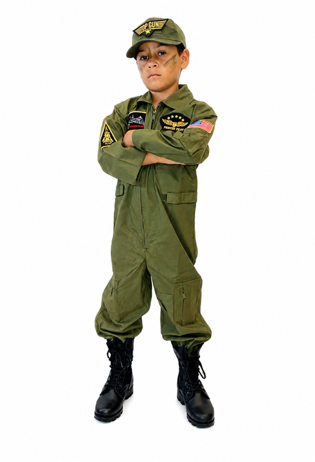 Kids Flight Suit with Patches