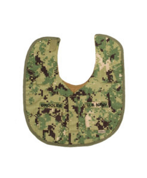 Navy Drooler Bib Navy Drooler Bib