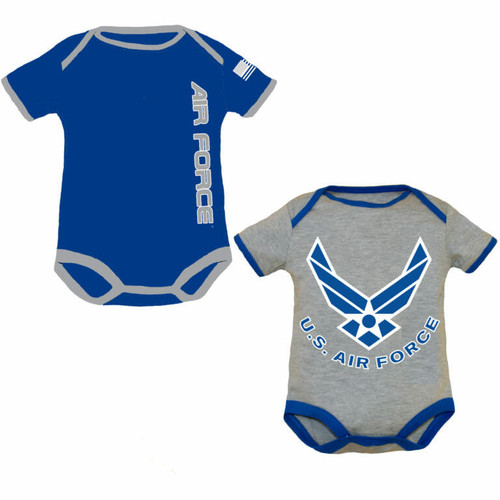 Air Force Baby 2pk Bodysuits Air Force Baby 2pk Bodysuits
