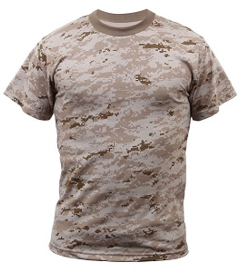 Desert Digital Camouflage T-Shirt