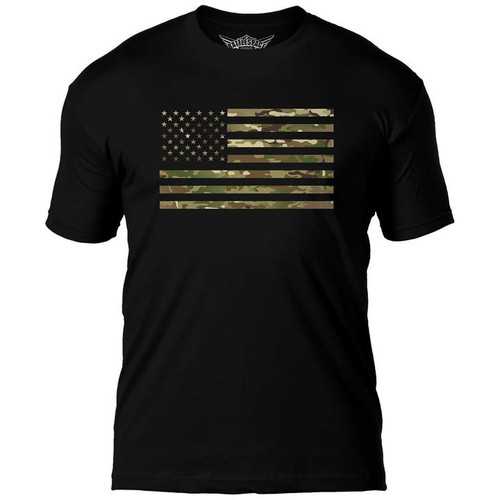 Camo Flag T-Shirt Camo Flag T-Shirt