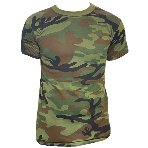 Kids Woodland Camo T-Shirt