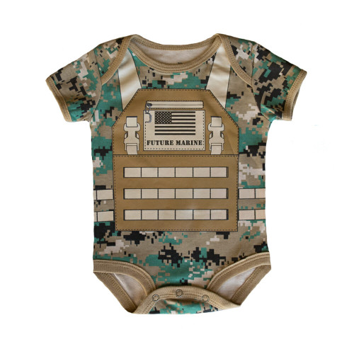 Future Marine Flak Jacket Infant Bodysuit Future Marine Flak Jacket Infant Bodysuit