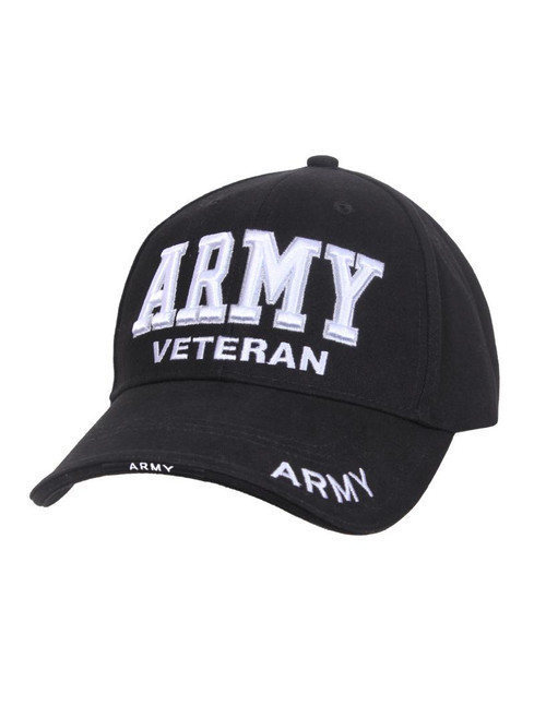 Deluxe Low Profile US Army Veteran Cap Deluxe Low Profile US Army Veteran Cap