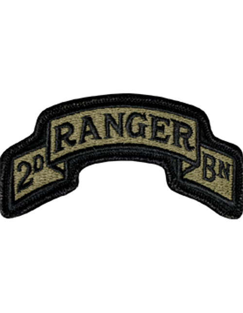 75th Ranger Regiment 2nd Battalion Scroll Scorpion Patch with Fastener 75th Ranger Regiment 2nd Battalion Scroll Scorpion Patch with Fastener