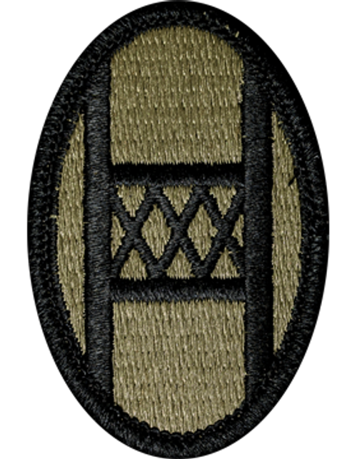 30th Armored Brigade Scorpion Patch with Fastener