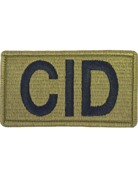 Criminal Investigation Division (CID) Scorpion Patch with Fastener