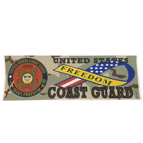 United States Coast Guard Bumper Sticker United States Coast Guard Bumper Sticker