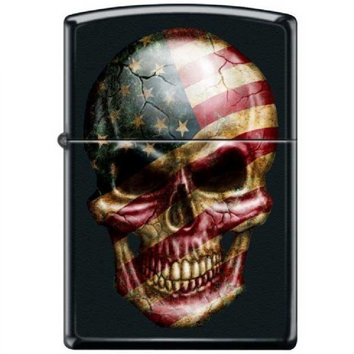 Skull Flag Zippo Skull Flag Zippo