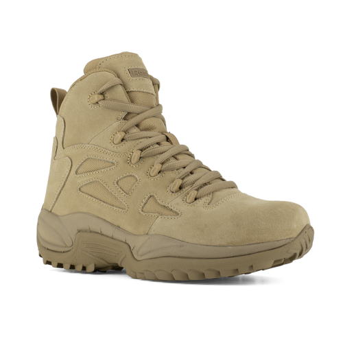 Reebok Rapid Response Mid Comp Toe Tan Reebok Rapid Response Mid Comp Toe Tan