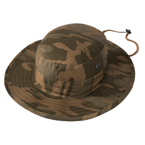 Coyote Camo Adjustable Boonie Hat