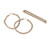 Military Uniform Elastic Stretchy Blousing Bands with Hook