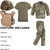 Kids Multicam Combat Costume
