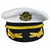 Deluxe Adjustable Captains Yacht Cap