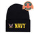 Navy Cuffed Beanie