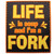 Life Is Soup PVC Morale Patch