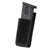 Black QD pistol magazine pouch with elastic retention and hook-back panels for quick attachment to loop surfaces.