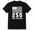 America 250 and Counting T-Shirt Color Black