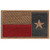 Reverse Texas State Flag Patch Subdued
