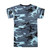 Kids Sky Blue Camo T-Shirts