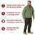 OD Green Tactical Soft Shell Jacket
