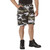 City Camo, Adjustable Waist Tabs, 6 Pockets, Button Fly - BDU Shorts