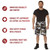 City Camo, Adjustable Waist Tabs, 6 Pockets, Button Fly - BDU Shorts