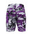 Purple Camo, Button Fly, Six Pockets, Adjustable Waist - BDU Shorts