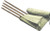 Set of 4 Wooden Cot Poles