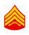 Marine Corps Sergeant Decal