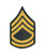 E7 Sergeant First Class Dress Green Rank