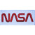 NASA Space Patch Red & White