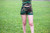 Camo Shorts, 2 Rear Button Down Pockets, Zipper Fly - Ladies Shorts